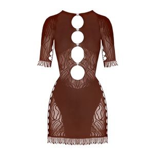 Poster Girl Miranda Dress - Brown